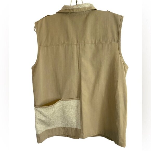 Vintage Beige Travel Wear by Glensport Hiking Vest Ladies 14 - Picture 2 of 15